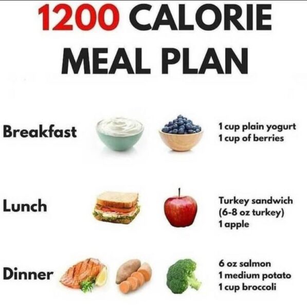 1200 calorie meal plan